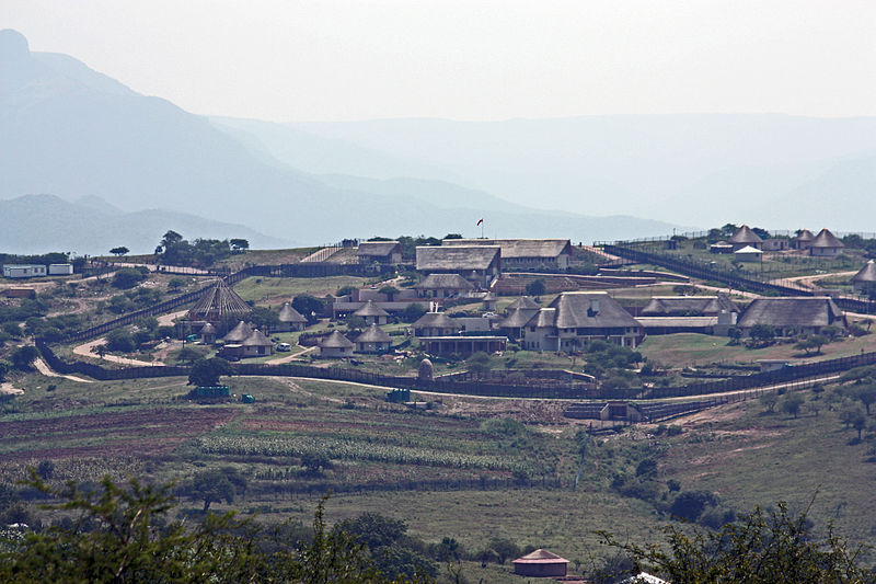 Zuma's compound. Photo by John A Forbes. Released under Creative Commons. 