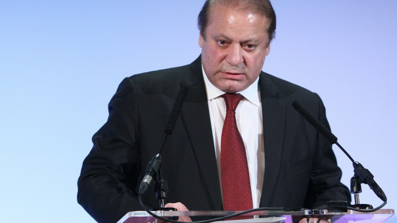 Pakistan Prime Minister Nawaz Sharif. Image from Flickr by DFID UK. CC BY