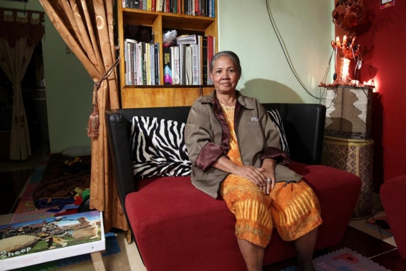 Oni Ponirah. She was 17 when she was arrested in 1965. "I was told I was only being taken in for questioning. It turns out I was held for 14 years. From 1965 until end of December 1979… We never got justice. I hope the government will apologize to the victims." Photo from Asia Justice and Rights.