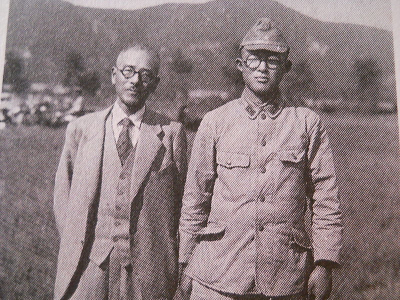 Mizuki Shigeru in military uniform