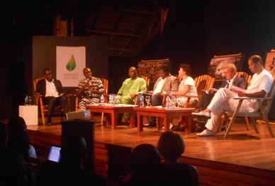 Conference on Climate Change in Cotonou, Benin - via the author with her permission