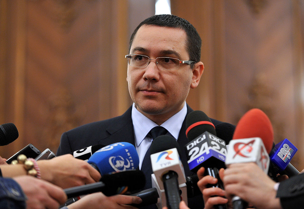 Former Romanian prime minister, Victor Ponta. PHOTO: Partidul Social Democrat (CC BY 2.0)