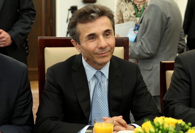 Bidzina Ivanishvili, billionaire backer of the Georgian Dream coalition. Wikipedia image by Michał Koziczyński.