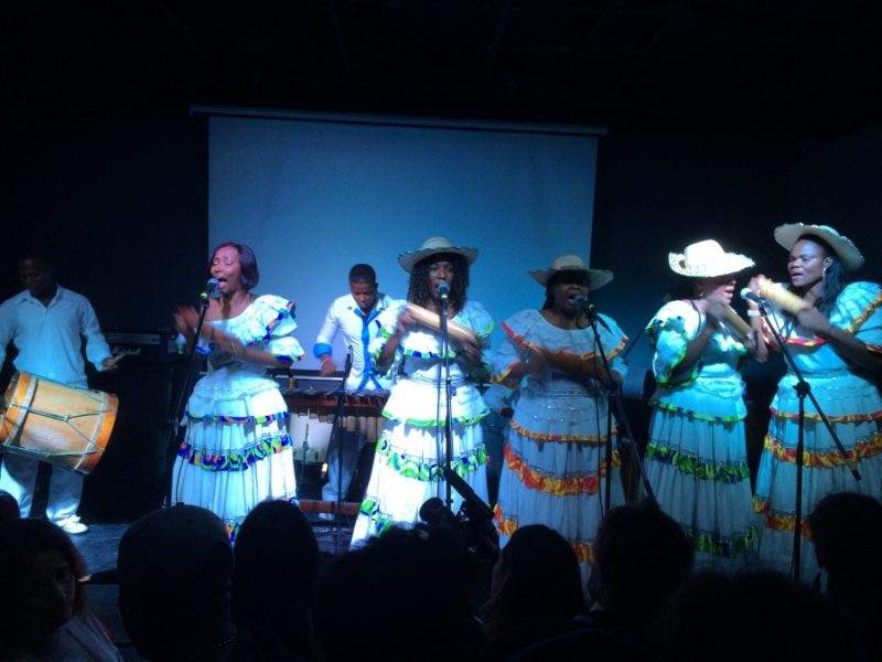 Canalón de Timbiquí is a traditional Afro-Colombian ensemble from Colombia's Pacific coast. Credit: Betto Arcos