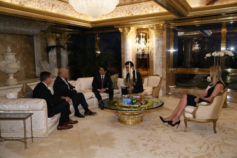 Abe Meets Trump