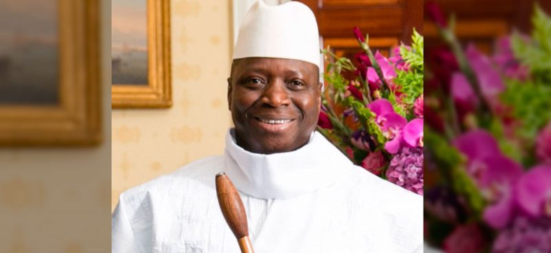 L'ancien Président gambien Yahya Jammeh, a été contraint de quitter le pouvoir par la CEDEAO. Public Domain photo par la Maison Blanche téléchargée en ligne par l'utilisateur de Wikipedia Alifazal.