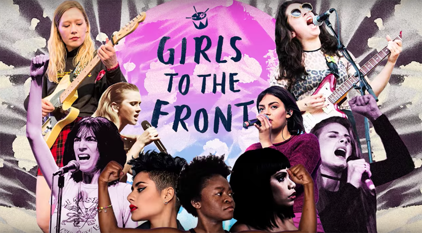 Girls To The Front on triple j - triplej screenshot of YouTube video