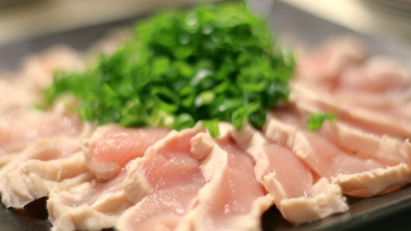 While it might seem like food poisoning waiting to happen, raw chicken is a popular treat in Japan.