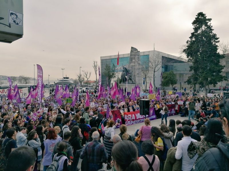 Women\u2019s march in Istanbul marked by police violence and detentions on ...