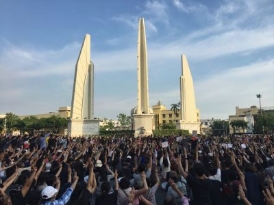 Why are young people protesting in Thailand?