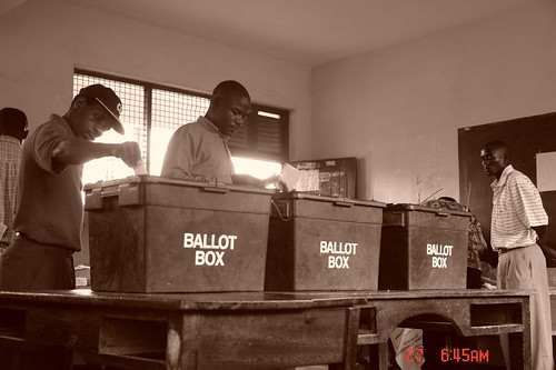 "Kenyans Voting" by Antony Njenga is licensed under CC BY 2.0