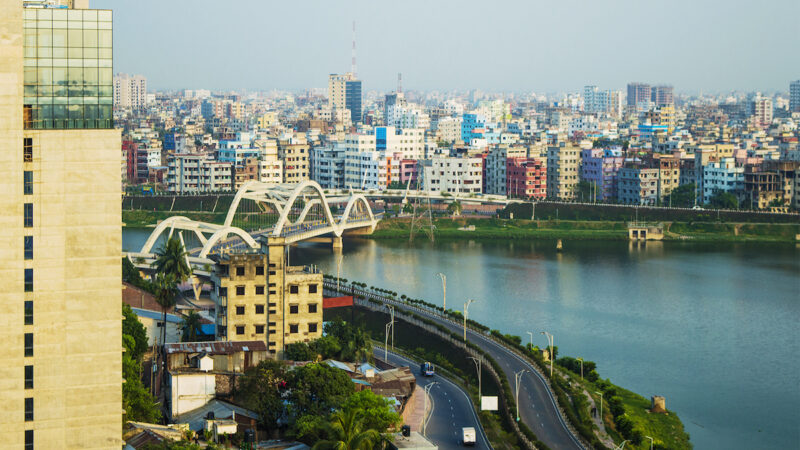 In terms of population, Dhaka is the second largest city in South Asia and the seventh largest in the world. Image via Wikipedia by ASaber91. CC BY 2.0.