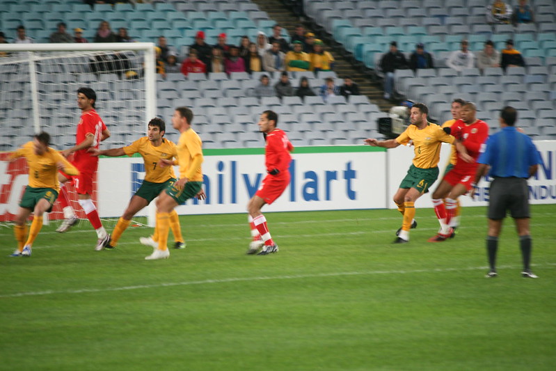 Socceroos vs Bahrain. World Cup Qualifier in 2009.