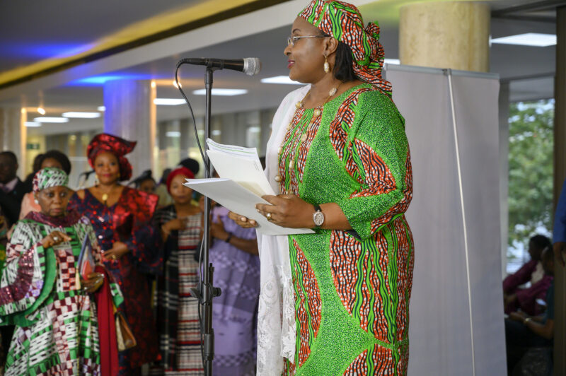 The First Lady of Nigeria, Aisha Buhari at a past event. Image Source. Attribution 2.0 Generic (CC BY 2.0)