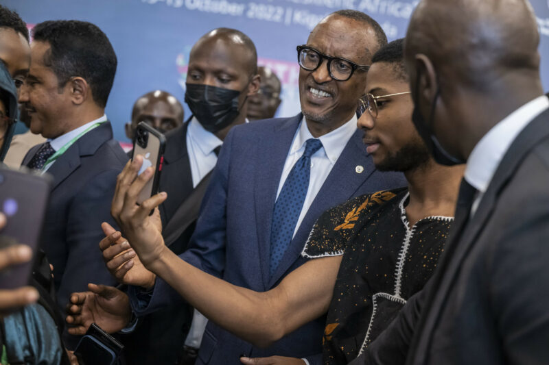 One of the most viewed photos in President Kagame's Flickr account