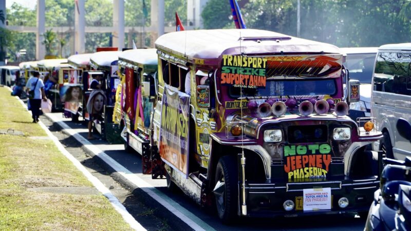 Jeepney strike