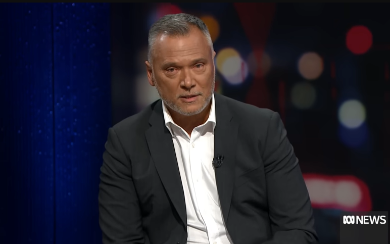 Stan Grant in an emotional final appearance at his show.