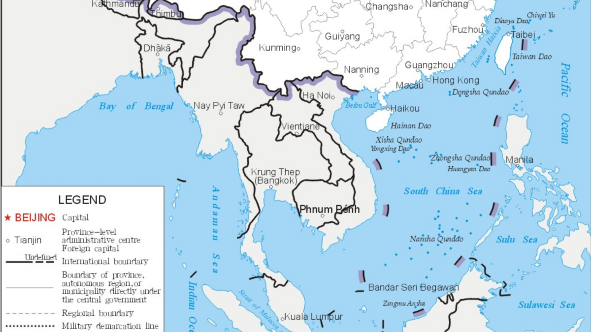 Китайская карта не изменилась в 2023 году. Но почему соседи Китая вышли изсебя? · Global Voices по-русски