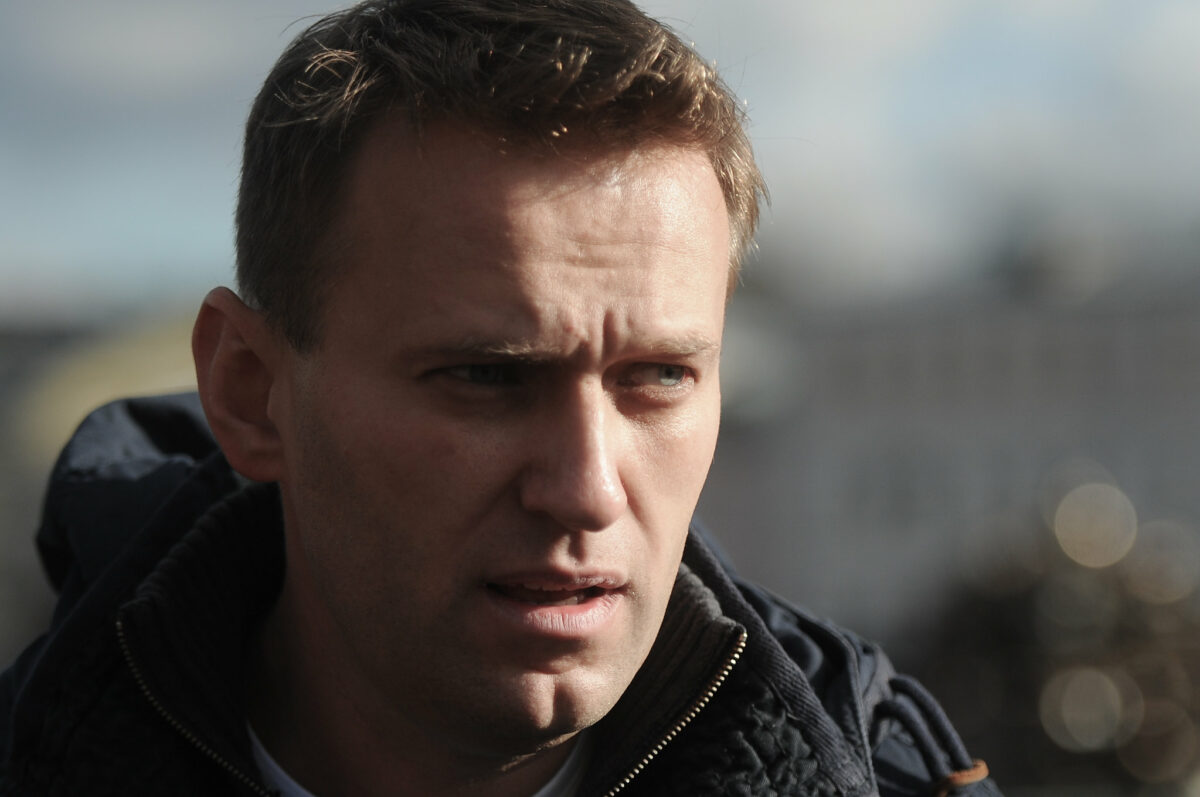 Portrait of Russian opposition leader and activist Alexey Navalny by Mitya Aleshkovsky. CC BY-SA 2.0 DEED.