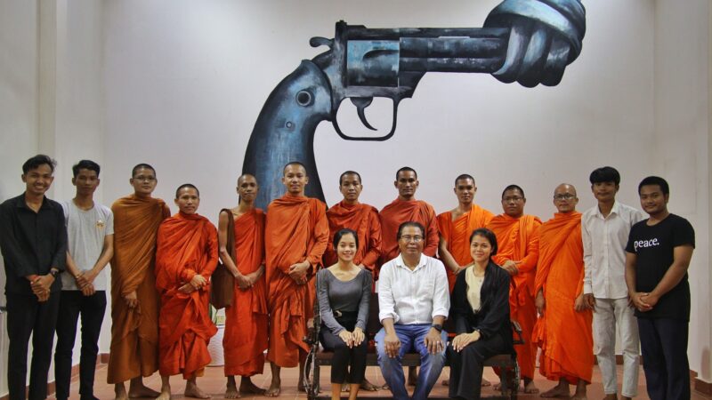 Cambodia peace Gallery training