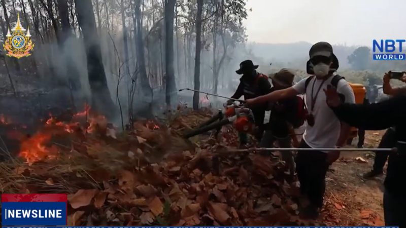 Chiang Mai forest fire