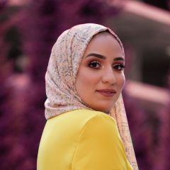 Um retrato de Maram Alkayed